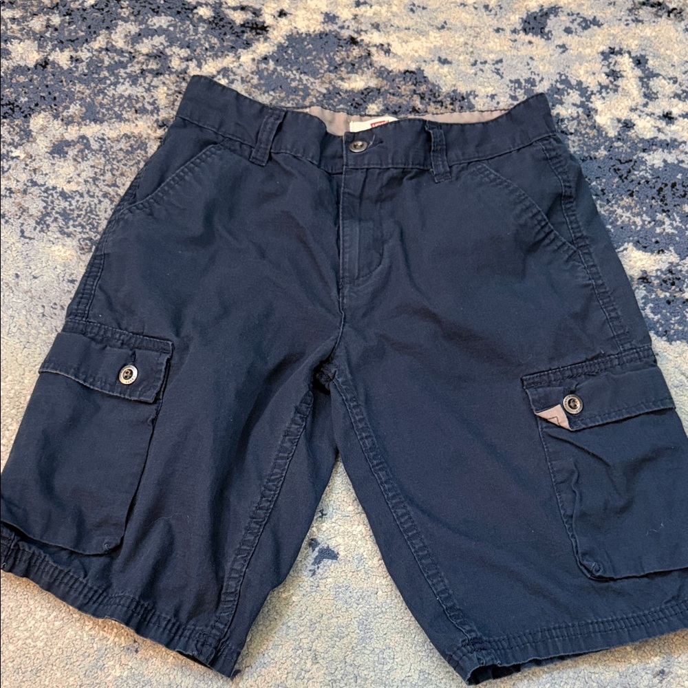 Levi's Dark Blue Cargo Shorts
